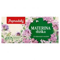 Popradský Materina dúška bylinný čaj 20 x 1,5 g