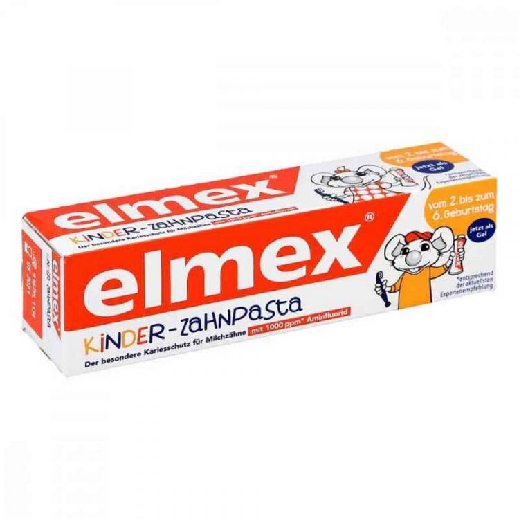 Elmex zubná pasta detská 50ml 0-6r