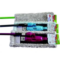 Mop set Delux Pastel s teleskopickou tyčí 120 cm