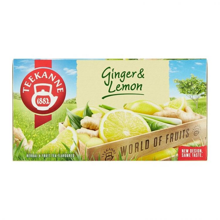TEEKANNE WOF Ginger Lemon (zázvorový čaj s citrónom) 35 g