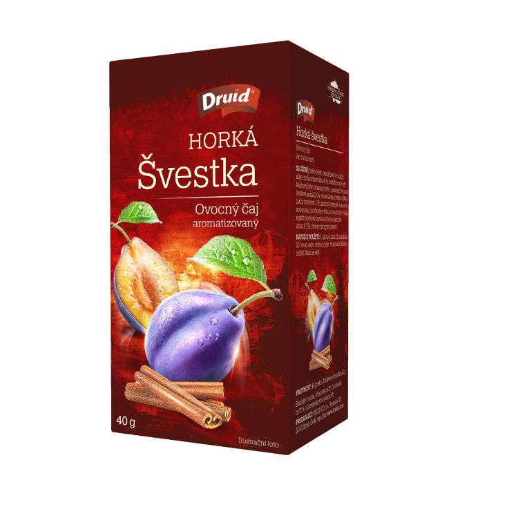 Druid Ovocný čaj horúca slivka 40 g