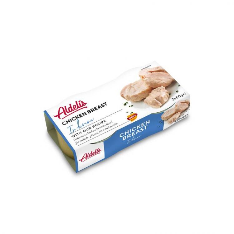 Aldelis Kuracie prsia v šťave 2x80 g