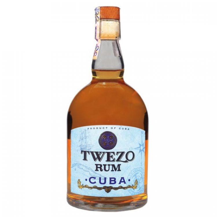 Twezo Cuba rum 3 ročný 40% 0,7l
