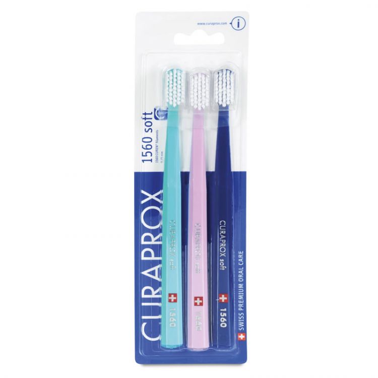 Curaprox Zubná kefka 1560 Soft 3ks