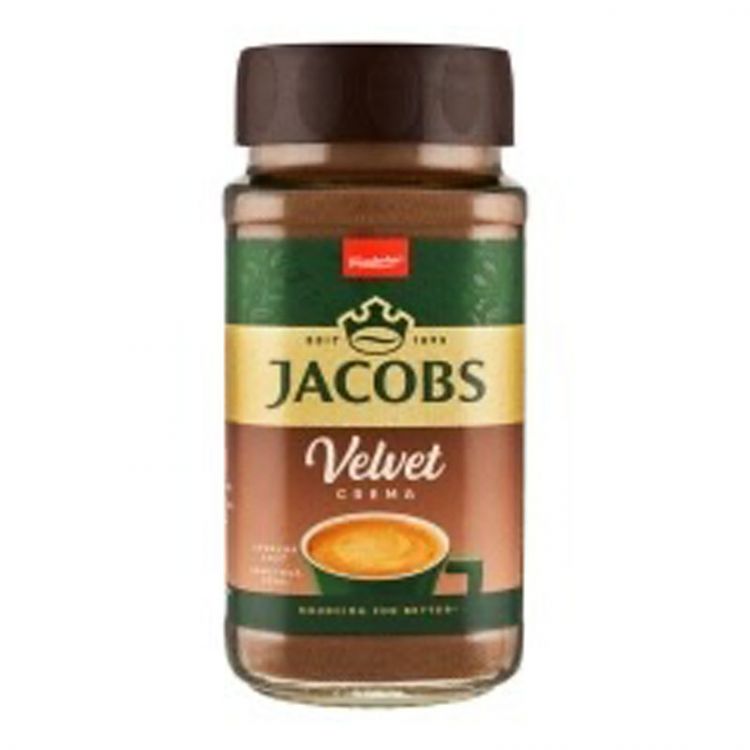 Jacobs Velvet Rozpustná káva 200 g - eDELIA.sk