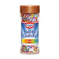 Dr.Oetker Gulôčky dúhové na zdobenie 65 g