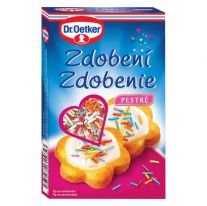 Dr.Oetker Ozdobná posýpka pestrá 80 g