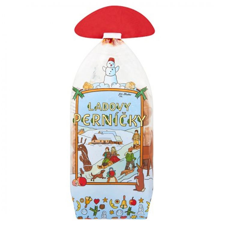 Ladovy Vianočné perníky s cukrovou polevou 225 g