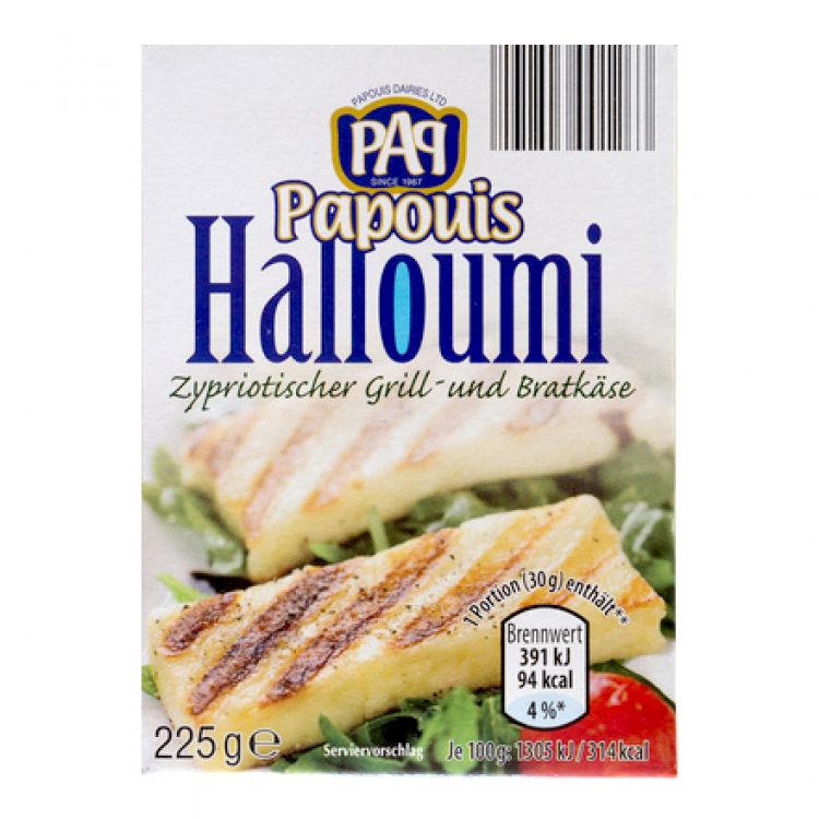 Halloumi 225 g - polotvrdý syr z čerstvého kravského, kozieho a ovčieho mlieka