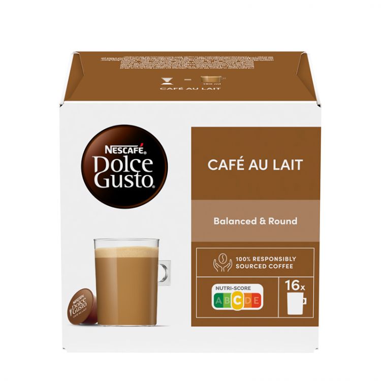 NESCAFÉ® Dolce Gusto® Café au Lait - káva v kapsulách - 16 ks