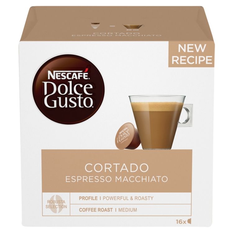 NESCAFÉ® Dolce Gusto® Cortado - káva v kapsulách - 16 ks