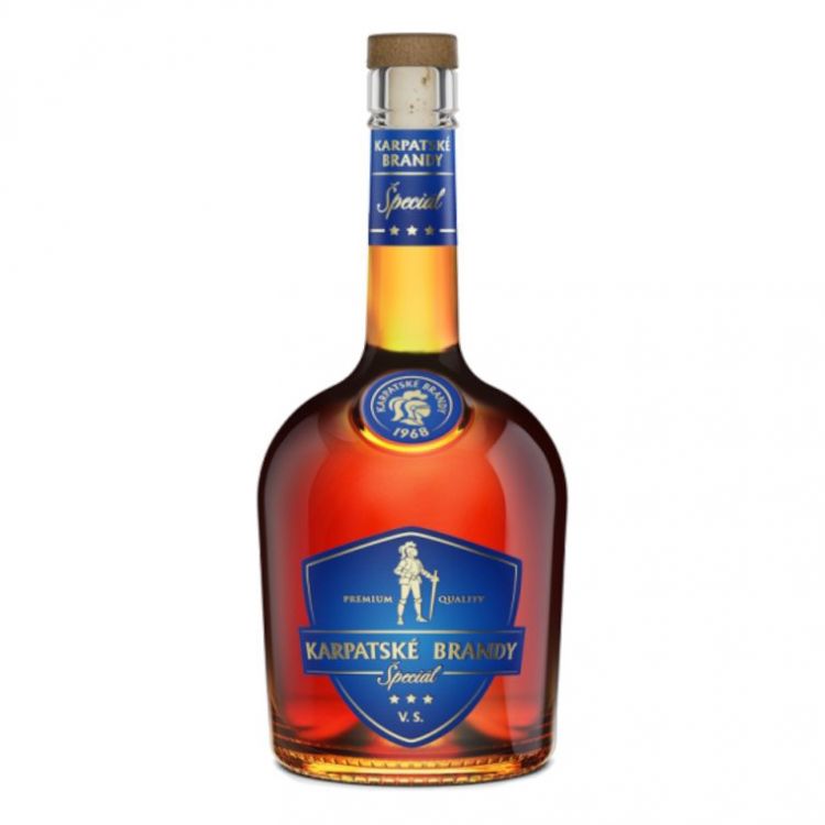 Karpatské Brandy Špeciál V.S. 38% 700 ml