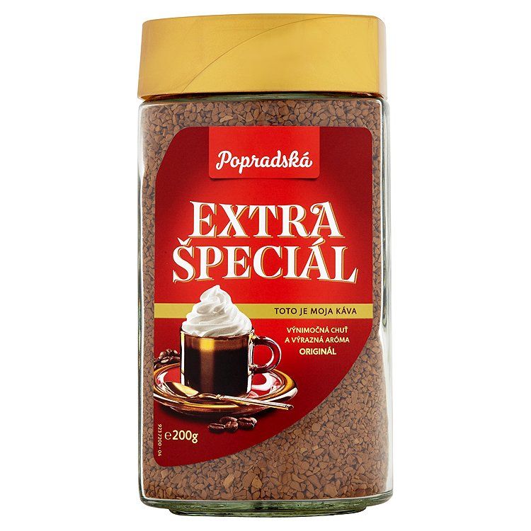 Popradská Extra špeciál instantná káva 200 g - eDELIA.sk
