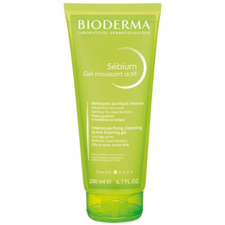 Bioderma Sébium Moussant čistiaci gél pre mastnú pokožku 200 ml