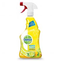 Dettol Power & Fresh antibakteriálny viacúčelový sprej citrón & limeta 500 ml