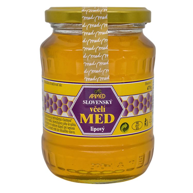 Apimed Lipový med  470 g
