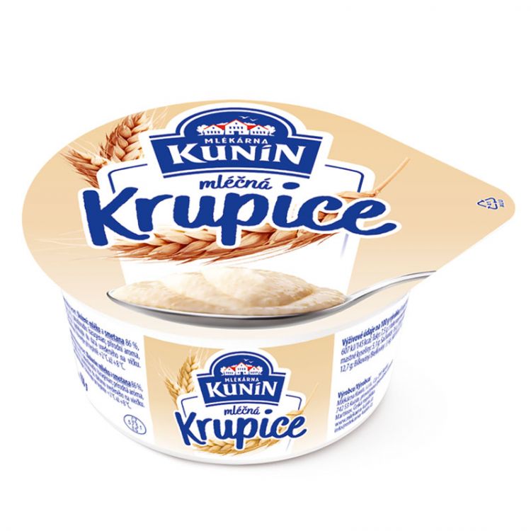 Kunín Mliečna KRUPICA natur 150 g