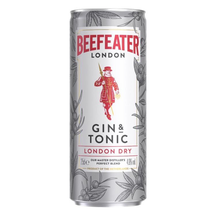 Beefeater London Dry Gin and Tonic 4,9% 250 ml