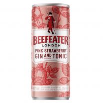 Beefeater Pink Strawberry Gin and Tonic 4,9% 250 ml 