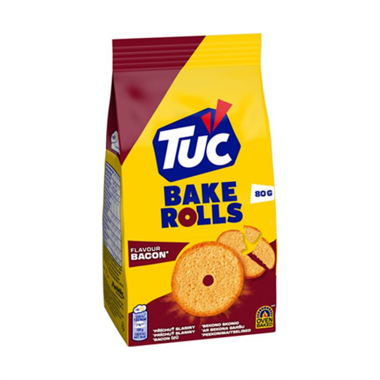 Tuc Bake Rolls slanina 80 g