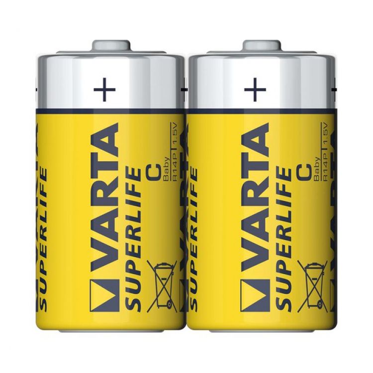 VARTA Superlife baterie C/2 ks (R 14 /1,5 V)