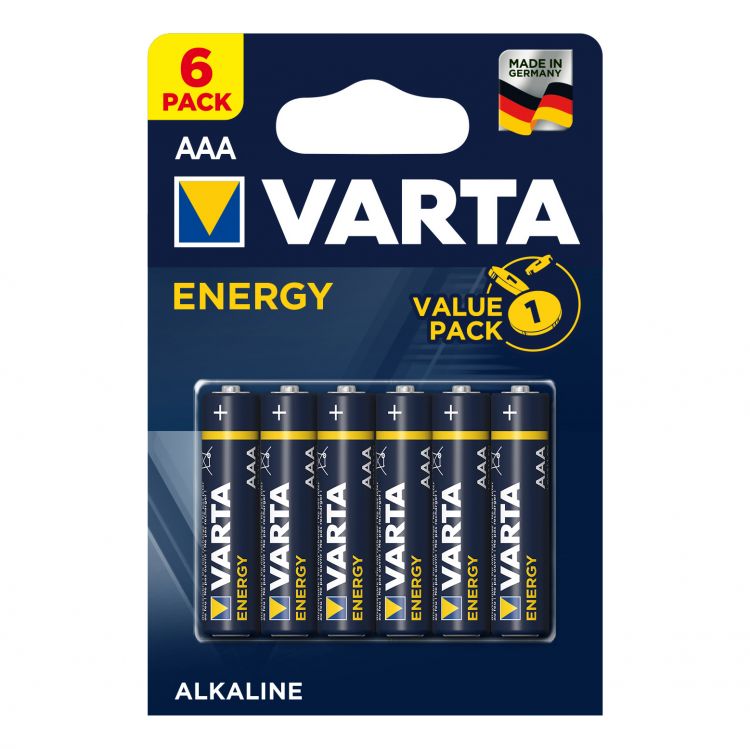 VARTA Energy baterie AAA/6 ks
