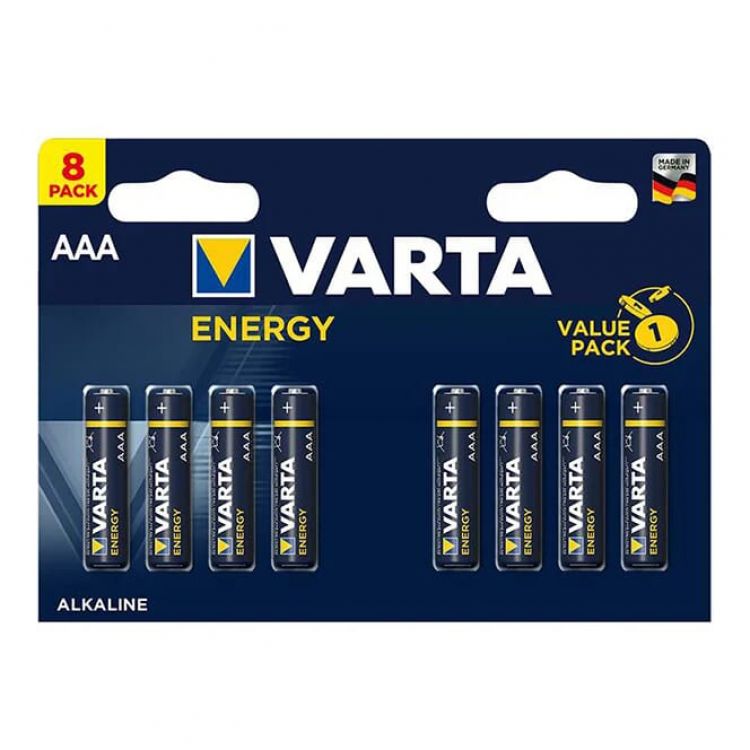 VARTA Energy baterie AAA/8 ks