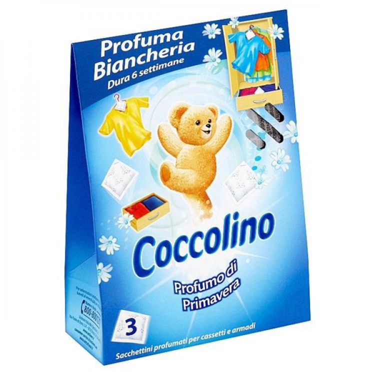 COCCOLINO vôňa do skrine 3ks Fresh