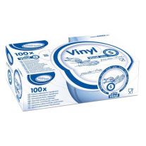 Wimex Rukavice vinyl nepudrovane S, 100 ks
