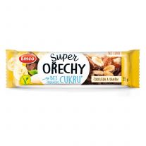 Emco Tyčinka Super orechy čokoláda a banán 35 g