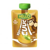 Hello CUUC 100% Ovocná výživa s banánom 100 g