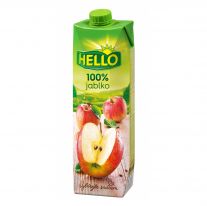 Hello 100% Jablková šťava 1 l