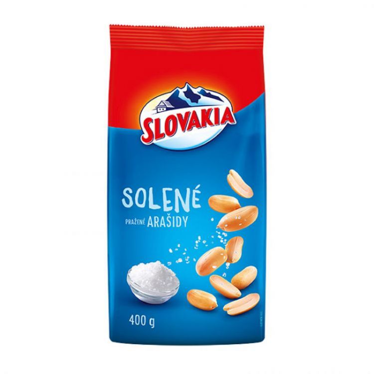 Slovakia Arašídy solené 400g
