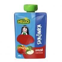 Hello Ovocná výživa s broskyňami 100 g 