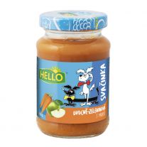 Hello Ovocno-zeleninová výživa Jablko s Karotkou 190 g