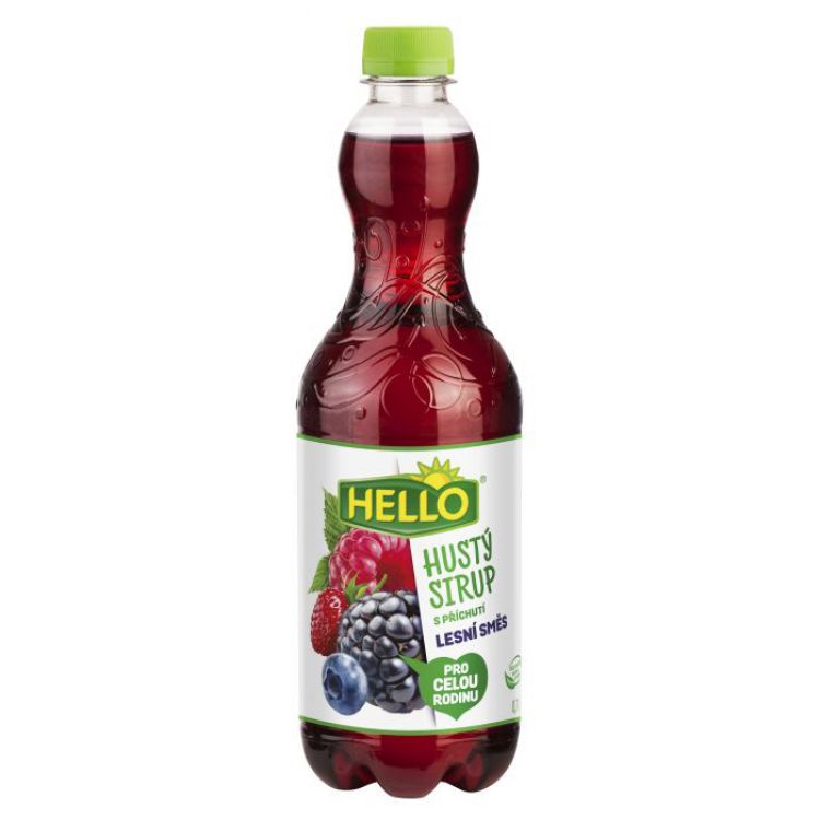 Hello Ovocný sirup - Lesná zmes 700 ml