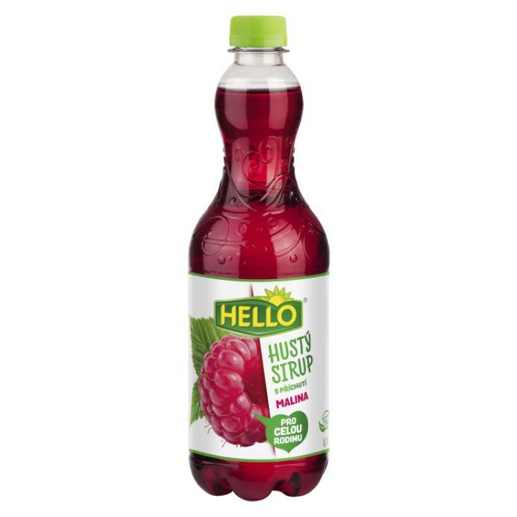 Hello Ovocný sirup - Malina 700 ml