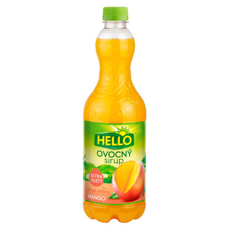 Hello Ovocný sirup - Mango 700 ml