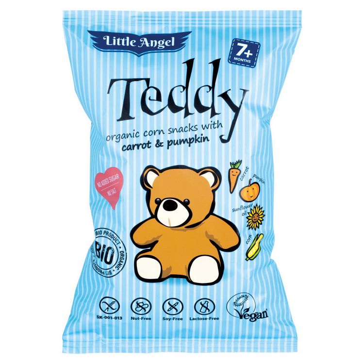 Little Angel Teddy Mrkva-Tekvica 30g