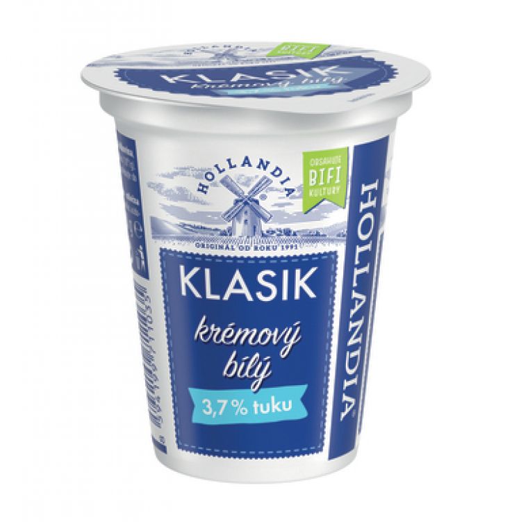 Hollandia Jogurt Klasik krémový biely 150 g