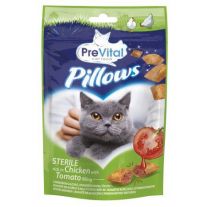 PreVital Snack Mačka vankúšiky s kurac-parad 60 g