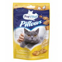 PreVital Snack pre mačky kurací so syrovou náplňou 60g