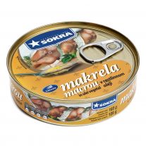 SOKRA Makrela v rastl. oleji 160 g
