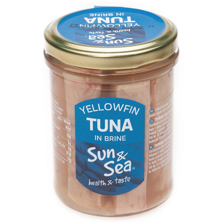 SUN&SEA Tuniak file vo vlastnej šťave - SKLO 200 g