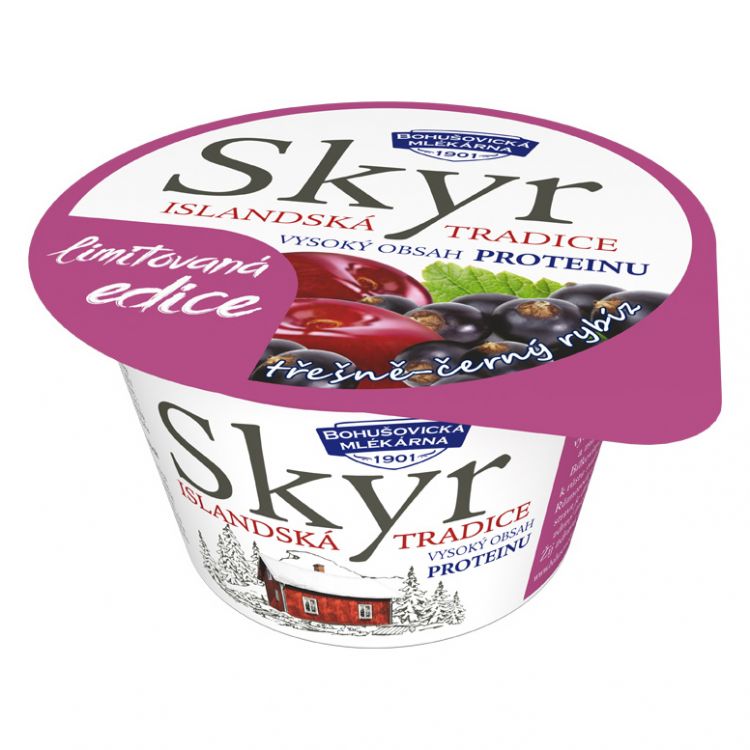 Bohušovický Skyr Čerešňa-Čierna ríbezľa 130 g
