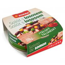 SOKRA Taliansky šalát s lososom 220 g 