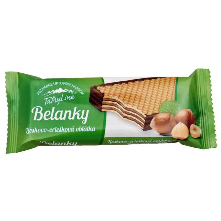 Belanky Lieskovooriešková oblátka 35 g
