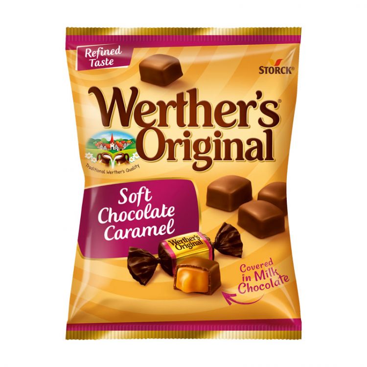 Werthers Original Soft Chocolate Caramel 70g