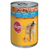 Pedigree Junior s kuracím mäsom v želé konzerva 400 g