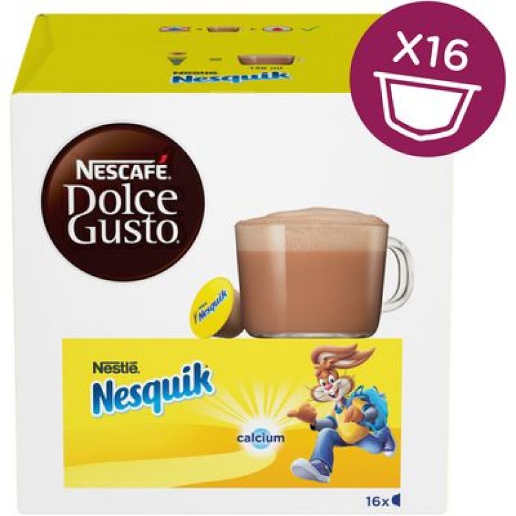 NESCAFÉ Dolce Gusto NESQUIK - kakaový nápoj - 16 kapsúl v balení